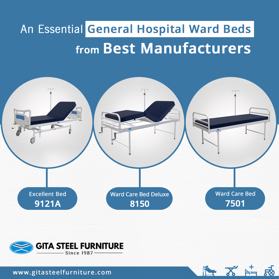 Multifunctional Range of General Hospital Ward Beds from Best Manufacturers