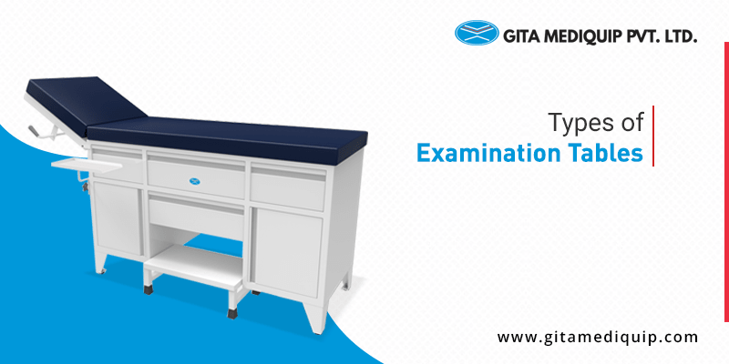 Hospital examination table