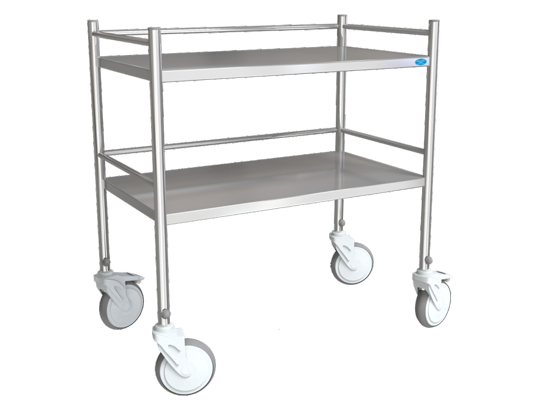 Instrument Trolley Complete S.S Small Size