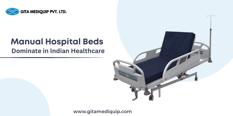 manual hospital bed in Indian hospital