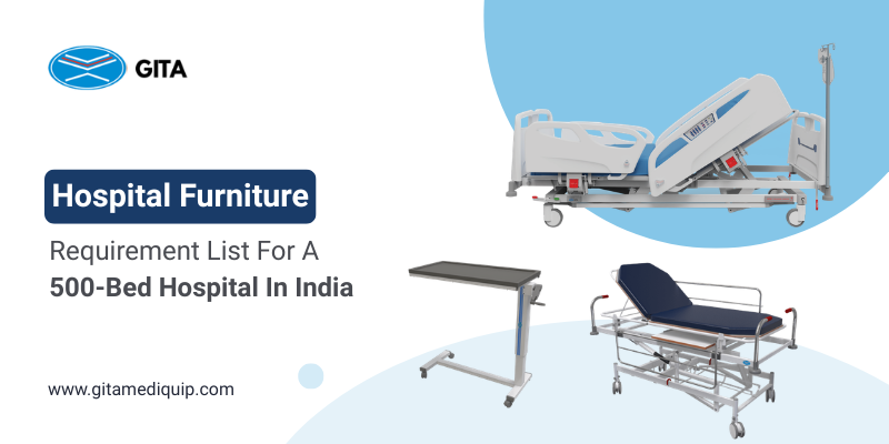 Hospital Furniture Requirement List for a 500-Bed Hospital