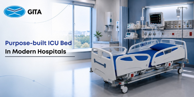Purpose-built ICU bed in Hospitals